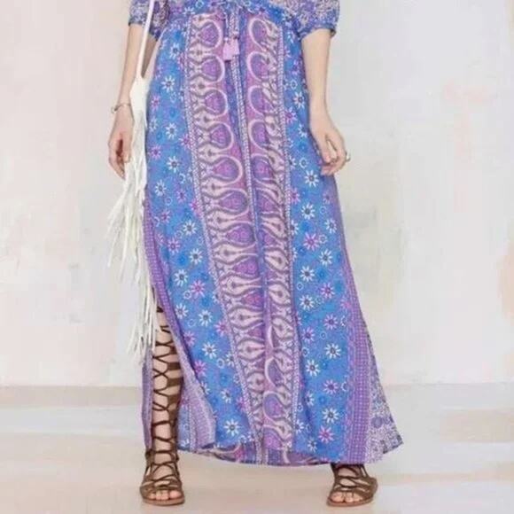 SPELL & THE GYPSY COLLECTIVE SPELL DESIGNS BOHO BLOSSOM MAXIDRESS XS WORN ONCE - Picture 14 of 16